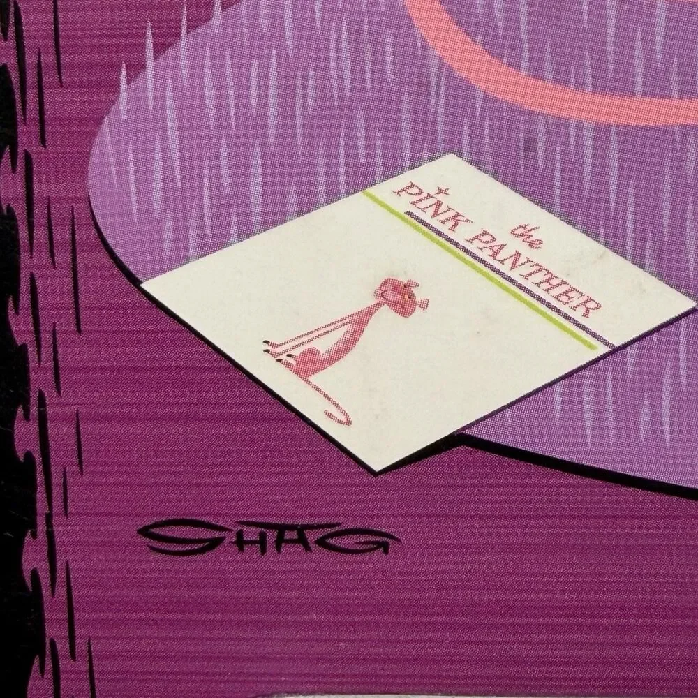 Vintage 2004 Pink Panther SHAG Josh Agle Bound Journal Notebook Unused